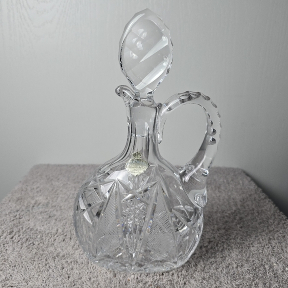 Nachtmann Cut Crystal Decanter With Stopper